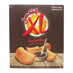 XL Barbeque Potato Chips 12 x 21 g