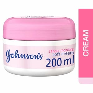 Johnson's Body Cream 24 Hour Moisture Soft 200 ml
