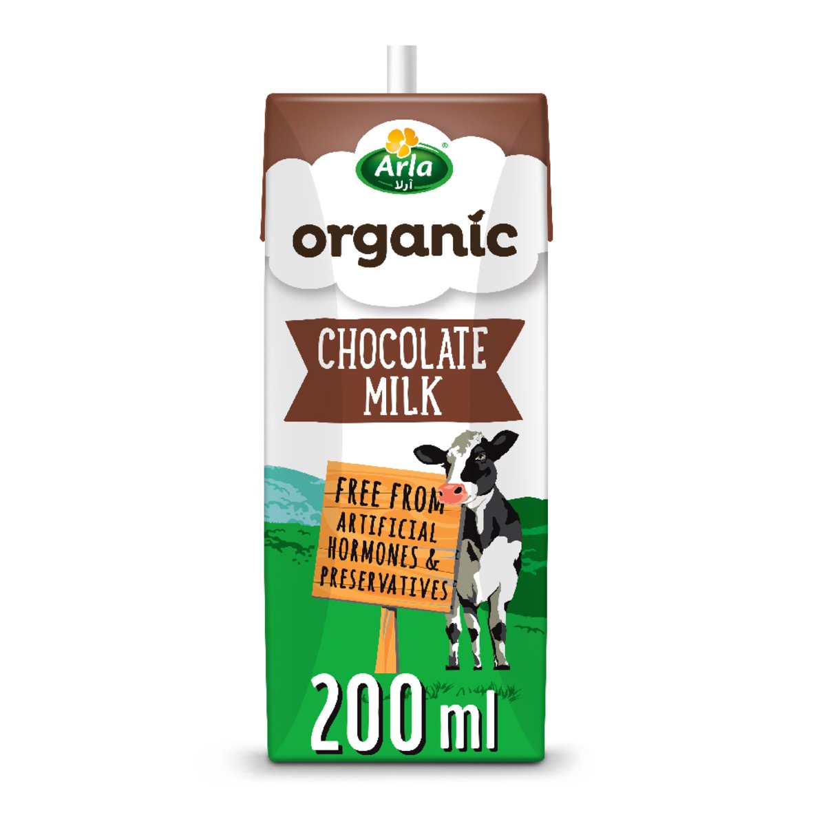 Arla Organic Milk Chocolate Multipack 6 x 200 ml