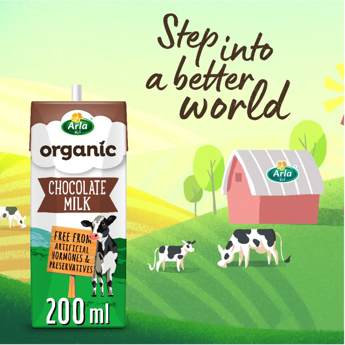 Arla Organic Milk Chocolate 200 ml