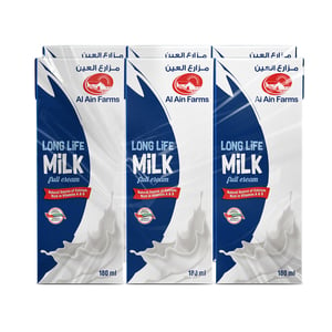Al Ain Long Life Milk Drink 6 x 180 ml