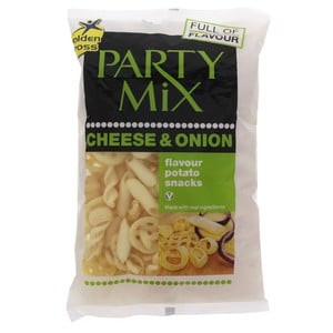 Gold Cross Party Mix Cheese & Onion Potato Snacks 125 g