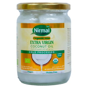 KLF Nirmal Organic Raw Extra Virgin Coconut Oil 500ml