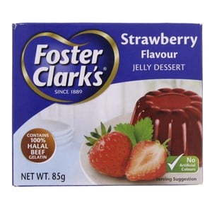 Foster Clark's Jelly Dessert Strawberry Flavour 85 g