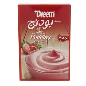 Dreem Strawberry Flavor Pudding Mix 100 g