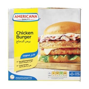 Americana Chicken Burger 672 g