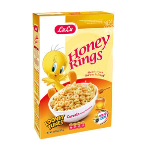 LuLu Honey Rings Cereal 375 g