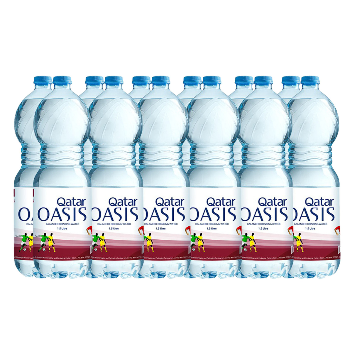 Qatar Oasis Balanced Drinking Water 12 x 1.5Litre