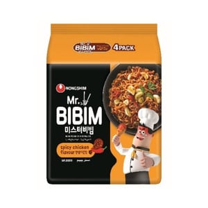Nongshim Mr. Bibim Spicy Stir Fried Chicken Flavour Instant Noodles 126 g