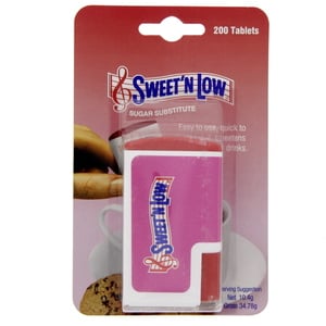 Sweet'n Low Sugar Substitute Tablets 200 pcs