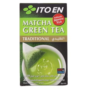 ايتوين شاي الماتشا الأخضر التقليدي 20كيس