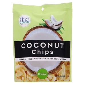 Thai Coco Coconut Chips Original 40 g