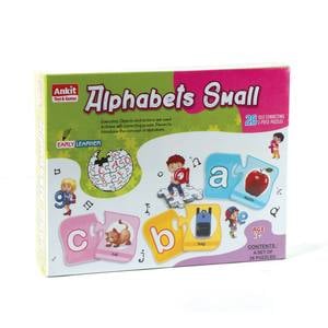 Ankit Early Learner Alphabets Small 26-Self Correcting 2-Piece Puzzles