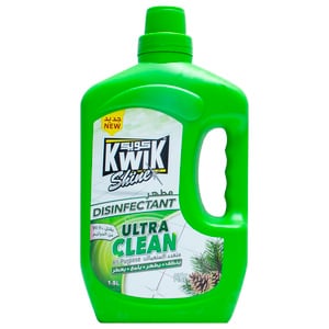 Kwik Shine All Purpose Disinfectant Ultra Clean Pine, 1.5 Litre