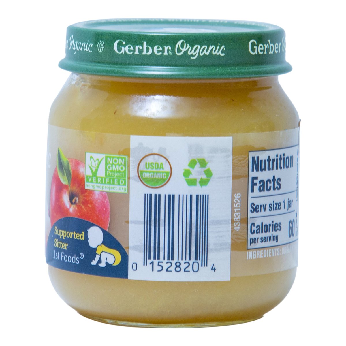 Gerber Organic Apple Baby Food 113 g