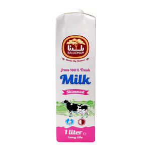 Baladna UHT Skimmed Milk 1Litre
