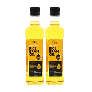 Rizi Rice Bran Oil 2 x 500 ml