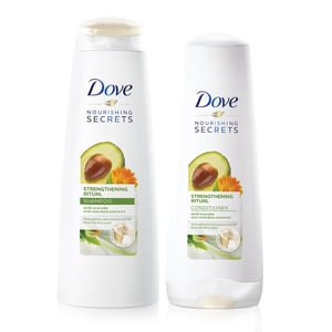 Dove Nourishing Secrets Shampoo Assorted 400 ml + Conditioner 320 ml
