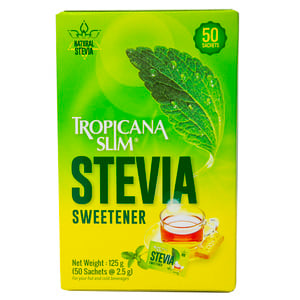 Tropicana Slim Stevia Sweetener 50 pcs