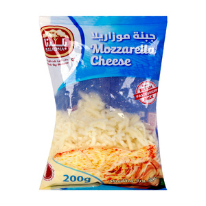 Baladna Shredded Mozzarella Cheese Full Fat 200g