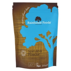 Rainforest Foods Organic Spirulina Powder 200 g