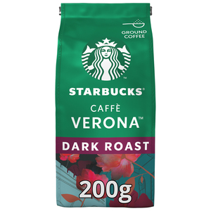 Starbucks Cafe Verona Dark Roast Ground Coffee 200 g