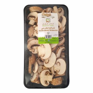 Sliced Brown Mushroom Oman 1 pkt