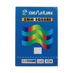Sinar Line 5MM Square Pad A4 70 Sheets