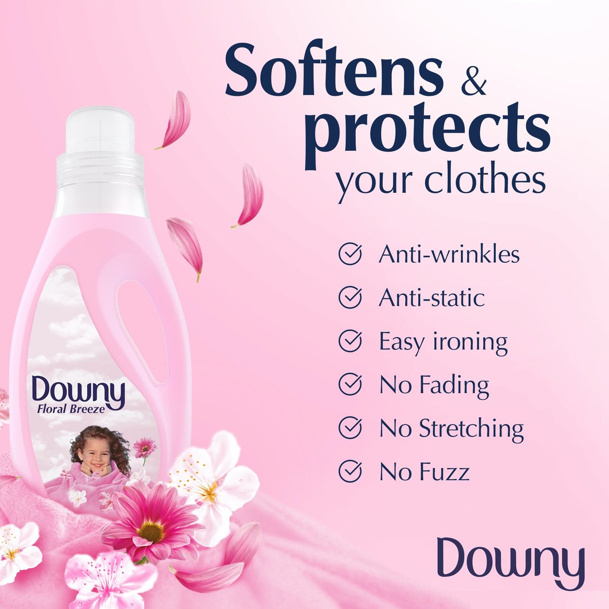 Downy Regular Fabric Softener Floral Breeze 2Litre