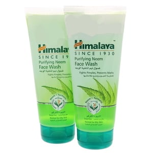 Himalaya Purifying Neem Face Wash Neem & Turmeric Value Pack 2 x 150 ml