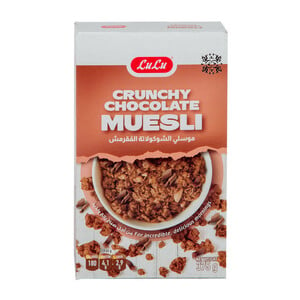 LuLu Crunchy Muesli Chocolate 375 g