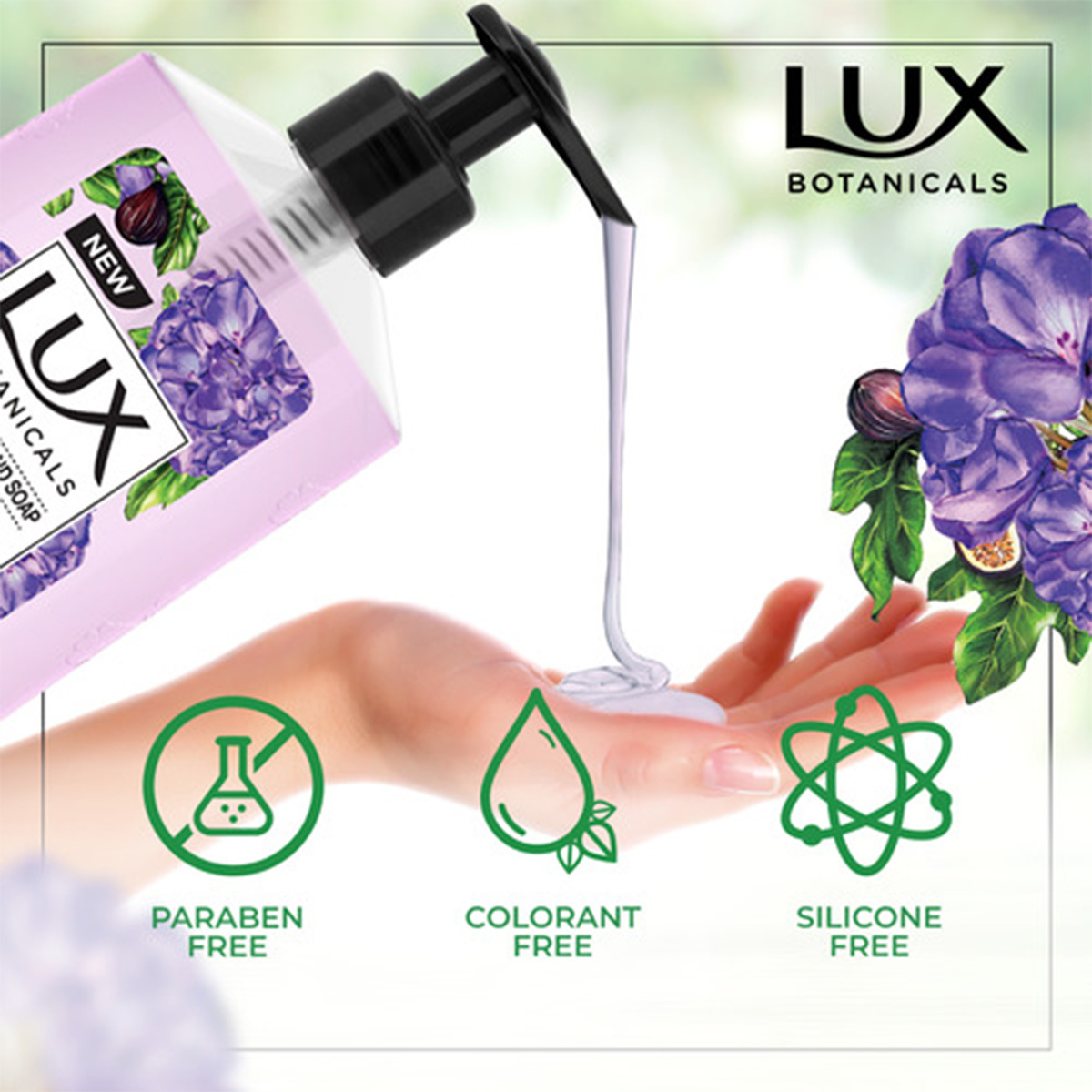 Lux Botanicals Skin Renewal Fig Extract & Geranium Oil 500 ml