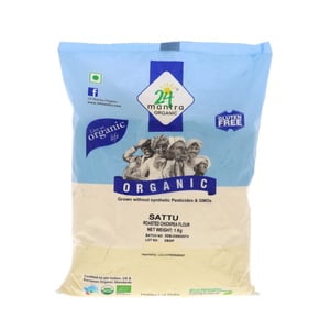 24 Mantra Organic Sattu Roasted Chickpea Flour 1 kg