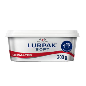 Lurpak Soft Butter Unsalted 200 g
