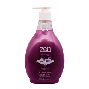 Zen Hand Wash Anti-Bacterial Moisturizing Lavender 500 ml