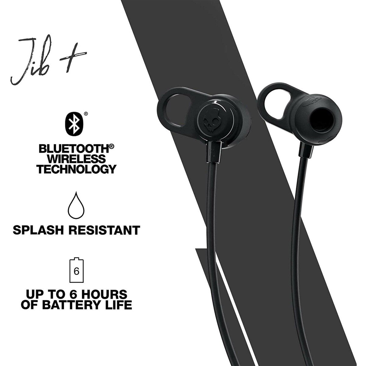 Skullcandy Wireless Earphone JIB+ M003 Black