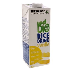 The Bridge Organic Rice Drink With Vanilla 1 Litre