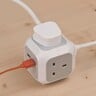 Brennenstuhl ALEA- 3Way BS Power Cube Extension 3Mtr With 2 USB Ports 1150103