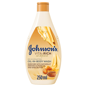 Johnson's Body Wash Vita-Rich Oil-In-Body Wash Rejuvenating 250 ml