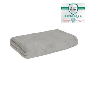 Barbarella Anti-Microbial Bath Towel 84x160cm Grey