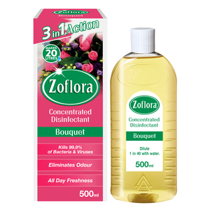 Zoflora Bouquet 3in 1 Action Concentrated Disinfectant 500ml