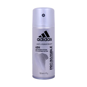 Adidas Deo Spray Anti-Perspirant Pro Invisible For Men 150 ml