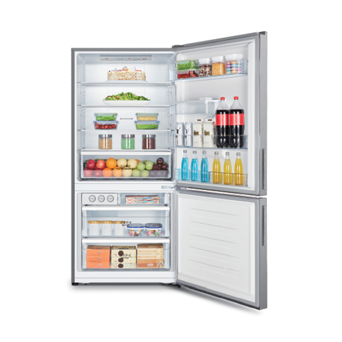 Hisense Bottom Freezer Refrigerators B605N4BS1 605Ltr