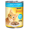 Purina Friskies Wet Cat Food Salmon, Tuna and Vegetables in Gravy 400 g