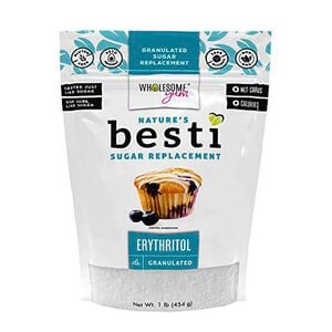 Wholesome Yum Nature's Besti Sugar Replacement Erythritol Granulated 454 g