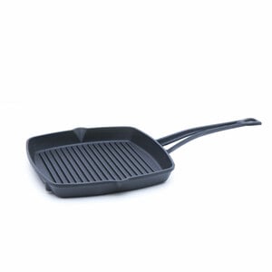 Lava Cast Iron Grill Pan with Square Handle, 26 cm, GT2626