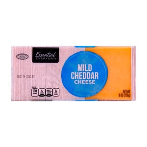 Essential Everyday Mild Cheddar Cheese 226 g