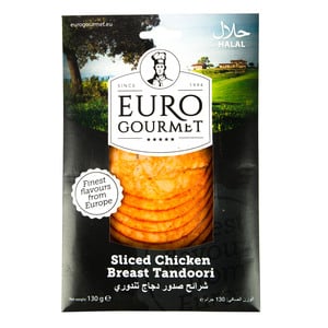 Euro Gourmet Sliced Chicken Tandoori 130 g