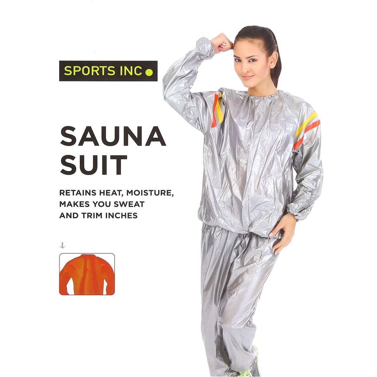 Sports INC Sauna Suit IR97901 Size X-Large