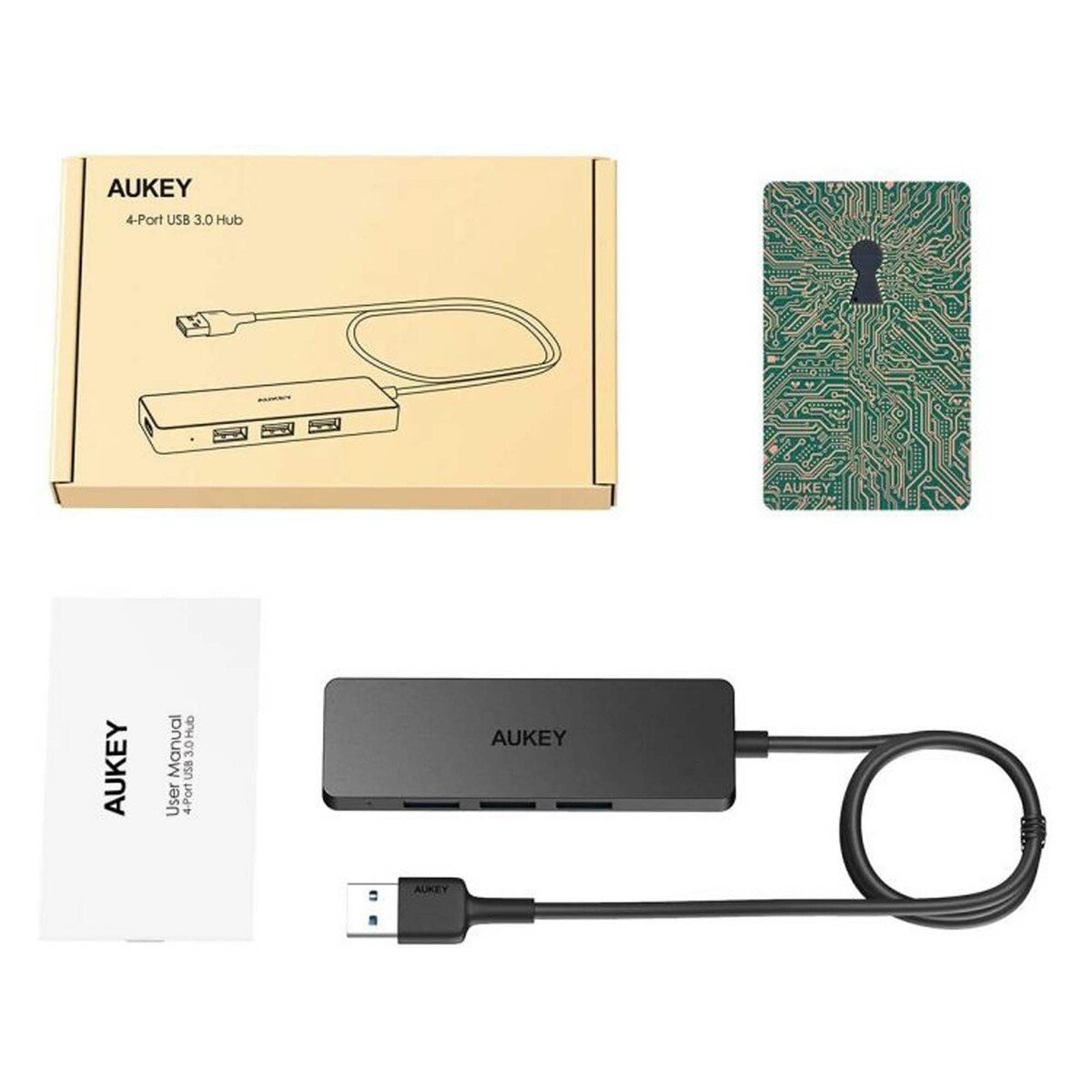 Aukey 4Port USB 3.0 Hub CB-H37